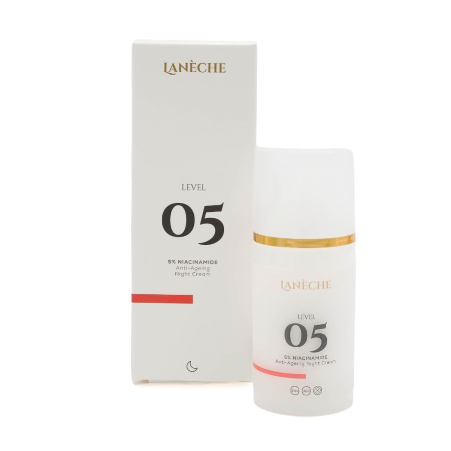 Lanèche 5% Niacinamide Anti-Ageing Nachtcrème 30 ml